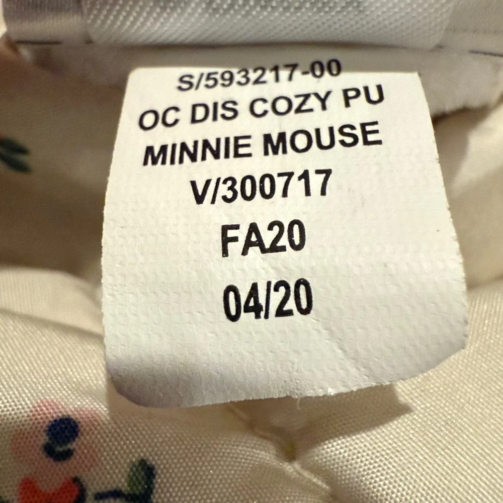 Baby GAP Disney Minnie‎ Mouse Puffer Jacket Size 12-18m
